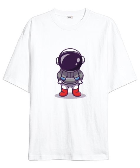 Tisho - Astronot Unisex T-shirt Oversize Unisex Tişört