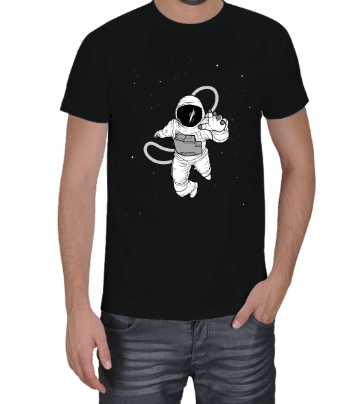 Astronot Uzay Erkek Tişört