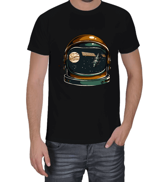 Tisho - Astronot Uzay Tişört Erkek Tişört