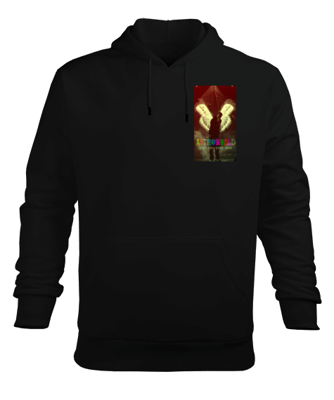 Tisho - ASTROTRAVİS Erkek Kapüşonlu Hoodie Sweatshirt