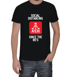 Tisho - Atari Social Distancing Erkek Tişört