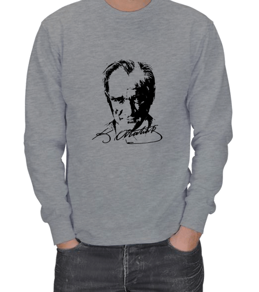 Tisho - ATATÜR ERKEK SWEATSHIRT