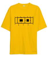 ATATÜRK 1881 Sarı Oversize Unisex Tişört - Tisho