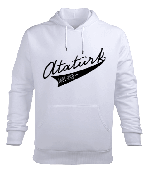 Tisho - Atatürk 1938 Tişört Erkek Kapüşonlu Hoodie Sweatshirt