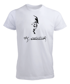 Atatürk Baskılı E3 Erkek Tişört - Tisho