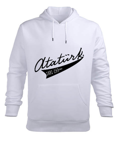 ATATÜRK baskılı erkek Erkek Kapüşonlu Hoodie Sweatshirt - Tisho