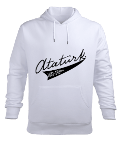 ATATÜRK baskılı erkek Erkek Kapüşonlu Hoodie Sweatshirt - Tisho