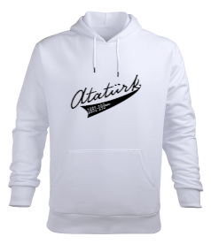 Atatürk baskılı erkek kapişonlu Erkek Kapüşonlu Hoodie Sweatshirt Erkek Kapüşonlu Hoodie Sweatshirt - Tisho