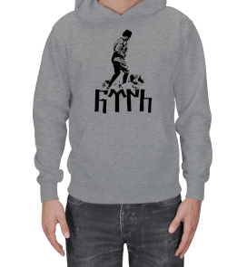 ATATÜRK BASKILI Erkek Kapşonlu - Tisho