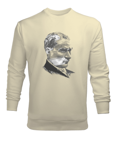Tisho - Atatürk Baskılı Erkek Sweatshirt
