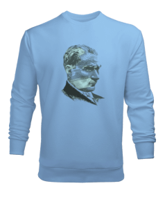 Atatürk Baskılı Erkek Sweatshirt - Tisho