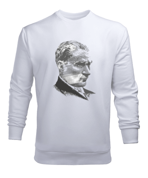 Atatürk Baskılı Erkek Sweatshirt