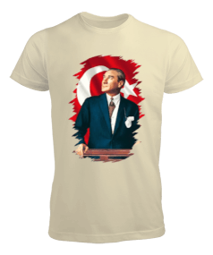 Atatürk Baskılı Erkek Tişört - Tisho
