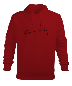 Atatürk Baskılı Rrkek Sweatshirt Erkek Kapüşonlu Hoodie Sweatshirt - Tisho