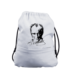 Atatürk Büzgülü Çocuk Sırt Çantası - Tisho