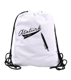 Atatürk Büzgülü Spor Çanta - Tisho