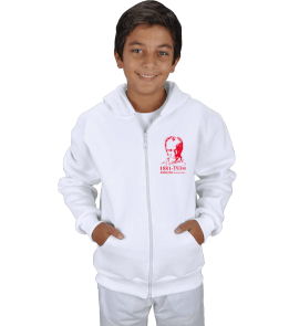 ATATÜRK Çocuk Kapşonlu Fermuarlı - Tisho