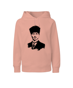 atatürk Çocuk Unisex Hoodie Kapüşonlu - Tisho