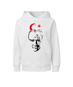 Atatürk Çocuk Unisex Hoodie Kapüşonlu - Tisho