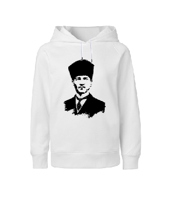 atatürk Çocuk Unisex Hoodie Kapüşonlu - Tisho
