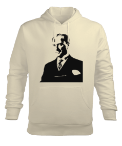 ATATÜRK Erkek Kapüşonlu Hoodie Sweatshirt - Tisho