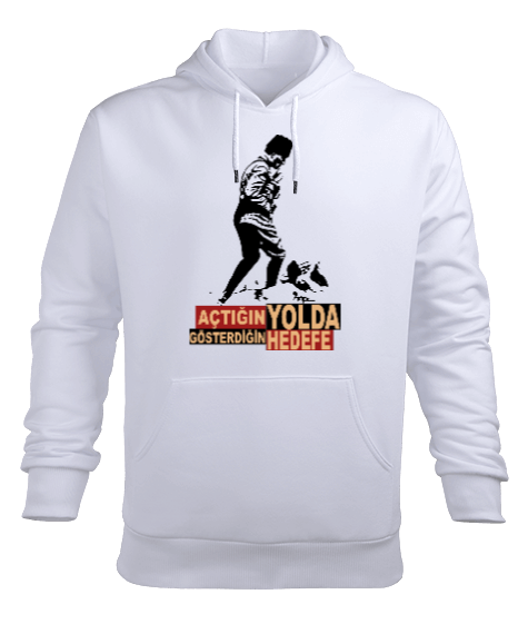 Tisho - Atatürk Erkek Kapüşonlu Hoodie Sweatshirt