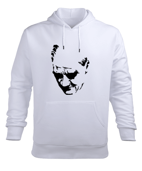 Tisho - Atatürk Erkek Kapüşonlu Hoodie Sweatshirt