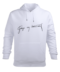 Atatürk Erkek Kapüşonlu Hoodie Sweatshirt - Tisho