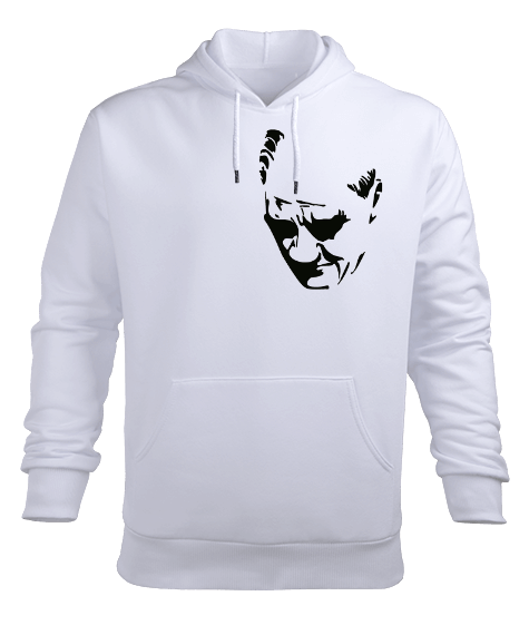 Tisho - Atatürk Erkek Kapüşonlu Hoodie Sweatshirt