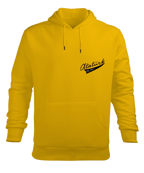 Tisho - atatürk Erkek Kapüşonlu Hoodie Sweatshirt