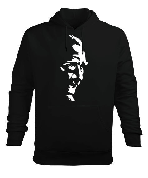 Tisho - Atatürk Erkek Kapüşonlu Hoodie Sweatshirt