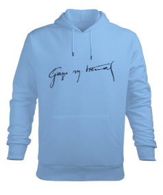 ATATÜRK Erkek Kapüşonlu Hoodie Sweatshirt - Tisho