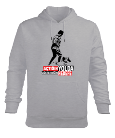 ATATÜRK Erkek Kapüşonlu Hoodie Sweatshirt - Tisho