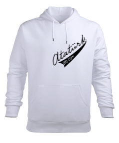 Atatürk Erkek Kapüşonlu Hoodie Sweatshirt - Tisho
