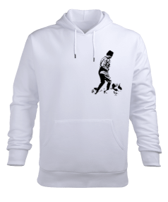 ATATÜRK Erkek Kapüşonlu Hoodie Sweatshirt - Tisho