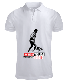 Atatürk Erkek Kısa Kol Polo Yaka - Tisho