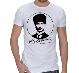 Tisho - Atatürk Erkek Regular Kesim Tişört