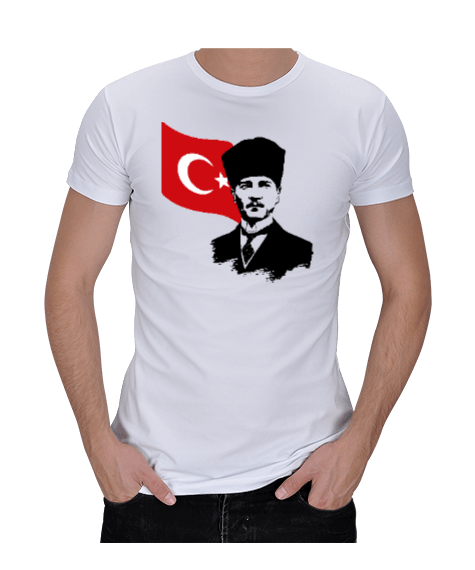 Tisho - atatürk Erkek Regular Kesim Tişört