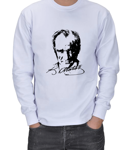 Tisho - ATATÜRK ERKEK SWEATSHIRT