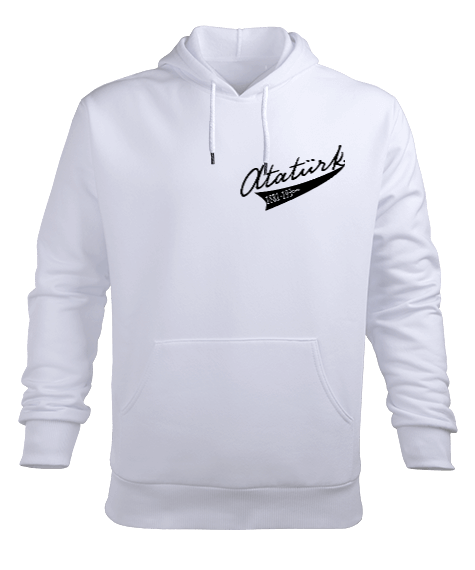 Tisho - Atatürk Hoodie Erkek Kapüşonlu Hoodie Sweatshirt