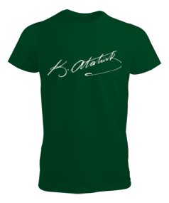 ATATÜRK İMZA ERKEK Erkek Tişört - Tisho