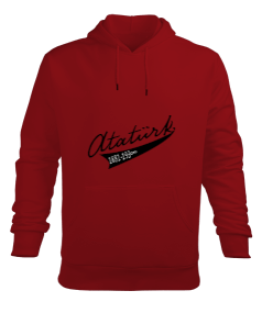 ATATÜRK İMZALI Erkek Kapüşonlu Hoodie Sweatshirt - Tisho
