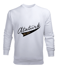 Atatürk imzalı Erkek Sweatshirt - Tisho