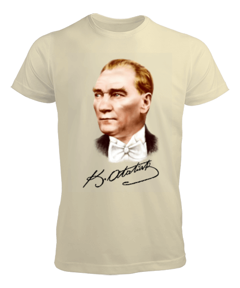 Tisho - Atatürk imzalı Erkek Tişört