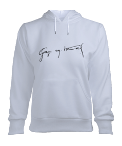 Atatürk imzası baskılı kadın kapüşonlu sweatshirt /// kediidirkedi.blogspot.com blog sitem Kadın Kapşonlu Hoodie Sweatshirt - Tisho