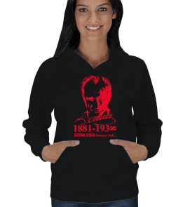 ATATÜRK Kadın Kapşonlu - Tisho