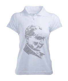atatürk kadın polo yaka t-shirt Kadın Polo Yaka Tişört - Tisho