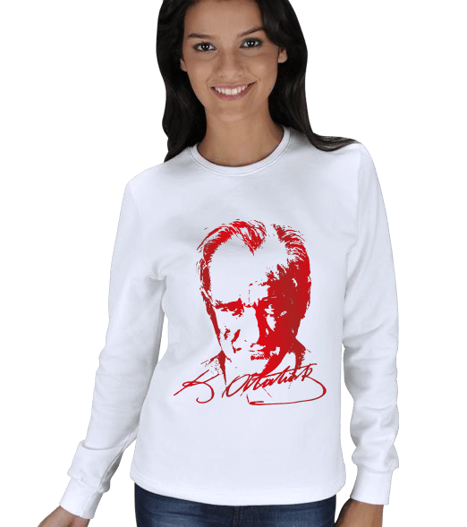 Tisho - ATATÜRK KADIN SWEATSHIRT