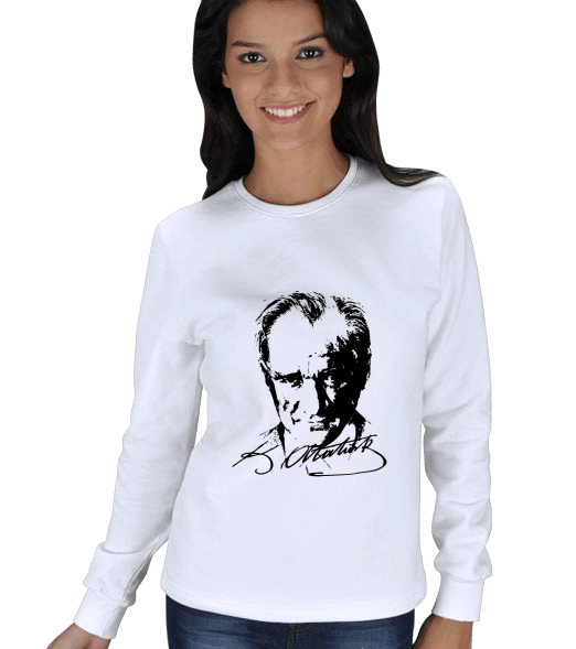 Tisho - ATATÜRK KADIN SWEATSHIRT