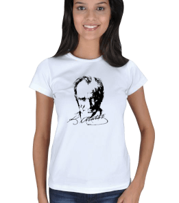 ATATÜRK Kadın Tişört - Tisho